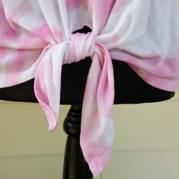 Looney Tunes Characters Bubblegum Pink T-shirt Tie-Dye Cartoon Tee (2X) - Picture 11 of 13